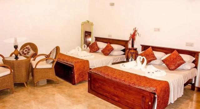Вилла Deluxe с 5 комнатами с видом на бассейн The Galle House