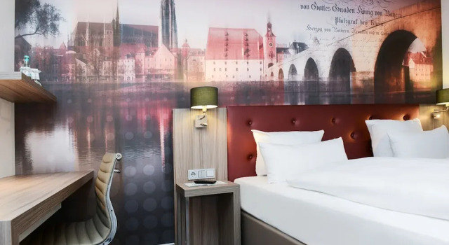 Двухместный номер Economy c 1 комнатой Atrium im Park Hotel Regensburg