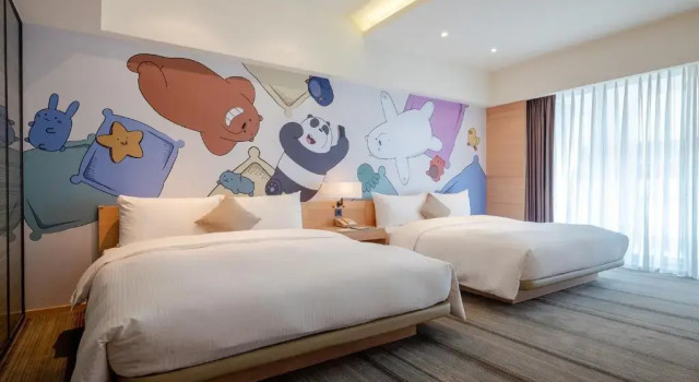 Четырёхместный номер Premium Hotel COZZI Ximen Tainan