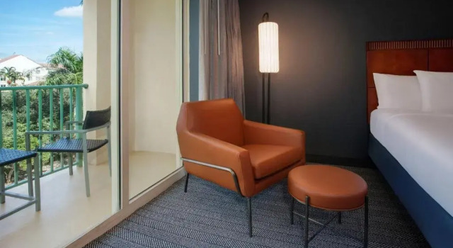 Четырёхместный номер Standard с балконом Courtyard Fort Lauderdale SW Miramar