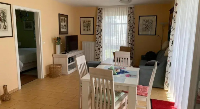 Апартаменты Цокольный этаж c 1 комнатой Villa Seefisch