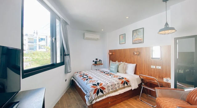 Двухместный номер Standard с балконом и с видом на горы Minimi Inn-Sailrock Beach House