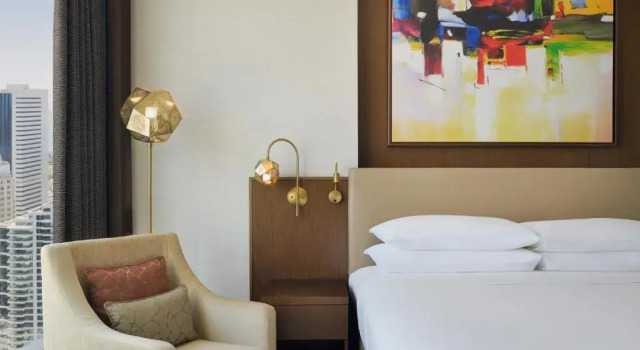 Двухместный номер Deluxe с видом на город Delta Hotels by Marriott City Center Doha