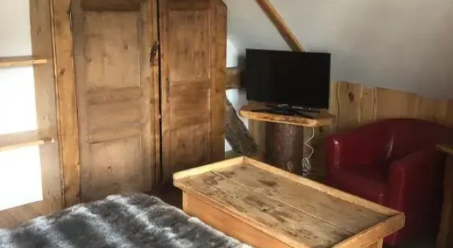 Студия с видом на горы Logis Hôtels de la Chaussée