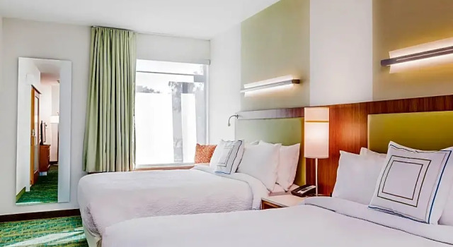 Двухместный люкс c 1 комнатой Springhill Suites by Marriott Anaheim Maingate