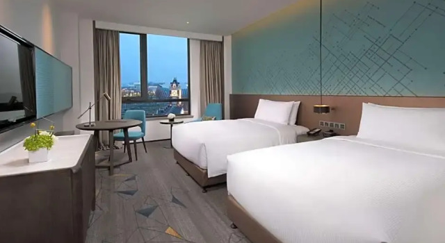 Номер Superior Doubletree By Hilton Qingdao Oriental Movie Metropolis