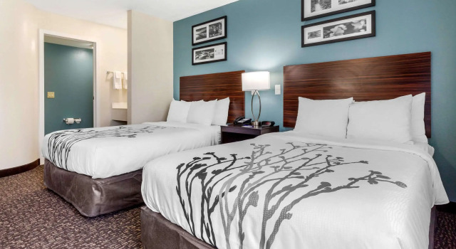 Четырёхместный номер Standard Sleep Inn & Suites Johnson City