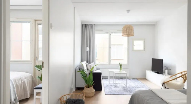 SleepWell Apartments Allinkatu, Turku, Boek Appartement Hotels in Zuid Finland met parkeren, Parkeren