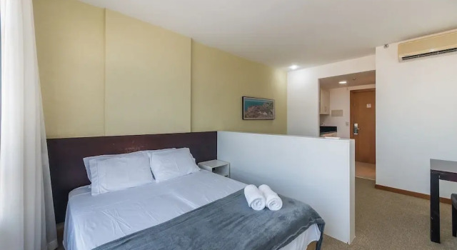 Апартаменты Your Complete Stay in a Building With Pool and Gym, 290m From Shopping da Bahia - Ibfs