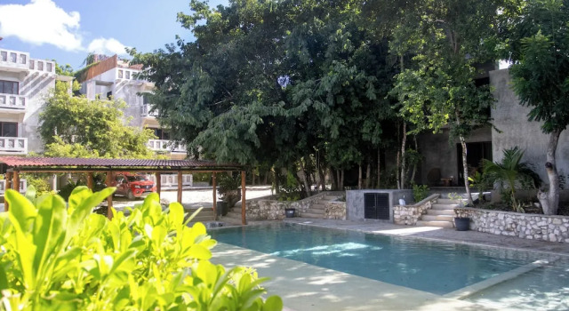 Трёхместный номер Superior с видом на воду Hotel Casa Tortuga Tulum - Cenotes Park Inclusive
