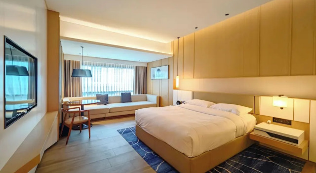Двухместный номер Deluxe с видом на город Courtyard by Marriott Xiamen
