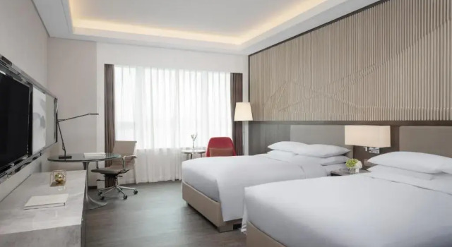 Двухместный номер Deluxe Courtyard by Marriott Xiamen Haicang