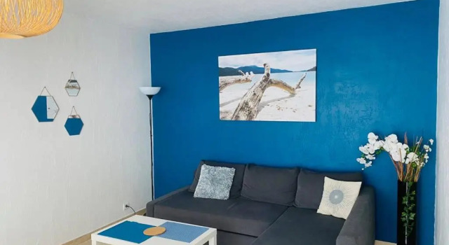 T2 appartement Golfe Juan 47m2 plages et port, Забронировать Апартаменты/квартира Гольф-Жуан Приморские Альпы