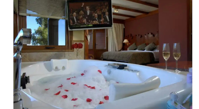 Двухместный номер Standard c 1 комнатой с балконом и с видом на озеро Charming Residences & Suites with Private Spa