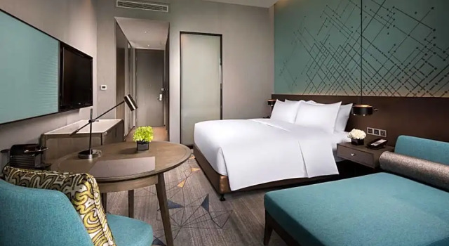 Номер Executive Doubletree By Hilton Qingdao Oriental Movie Metropolis