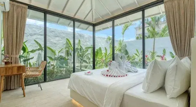 Melasti Breeze 4 – 1BR Tropical Escape in Uluwatu  - A Luxury Private Villa By Balinest Villas, Rezervovat Vila Chaty v Bali, Chalupa