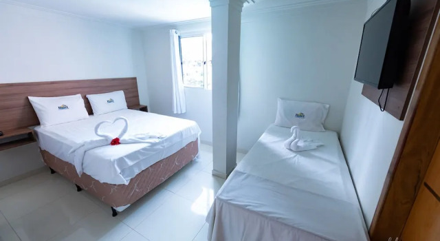 Двухместный номер Comfort c 1 комнатой Hotel Pousada WS