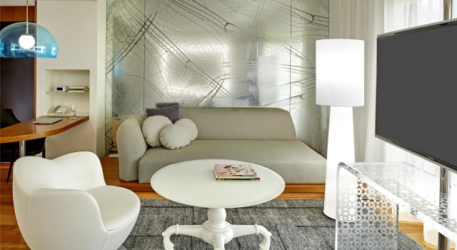 Двухместный номер The Valorian West Hollywood, Curio Collection by Hilton