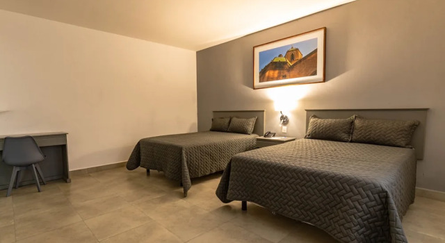 Двухместный номер Standard c 1 комнатой Hotel Nuve Gomez Palacio