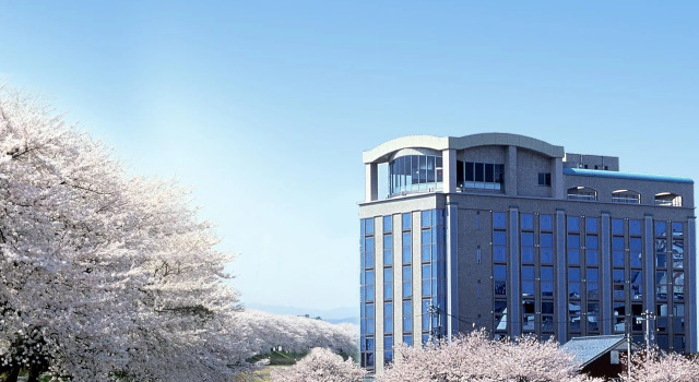 Кровать в общем номере Hotel Riverge Akebono