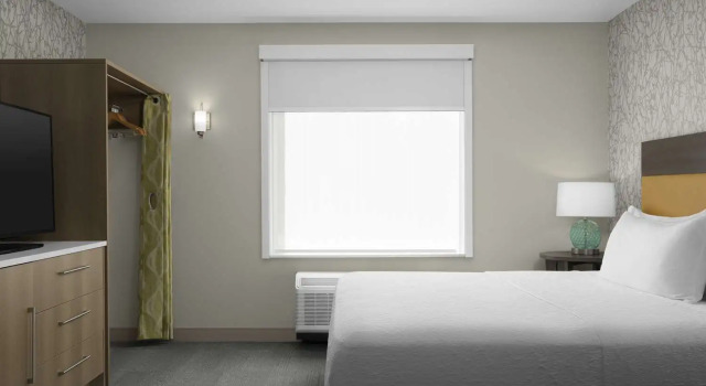 Двухместный люкс c 1 комнатой Home2 Suites By Hilton Poughkeepsie