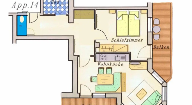 Апартаменты Landhaus Huber