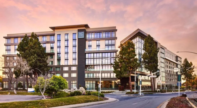 Номер Standard с красивым видом из окна AC Hotel by Marriott Sunnyvale Moffett Park