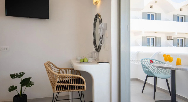 Двухместный номер Superior Accessible Sea View Bay Hotel Santorini