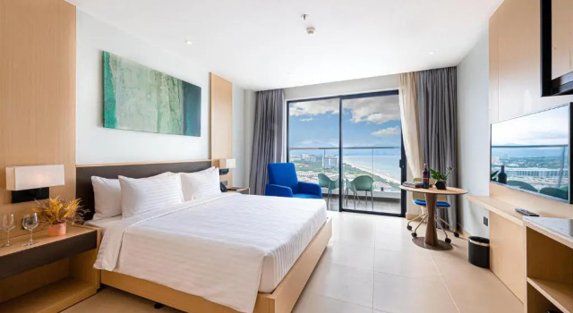 Двухместный номер Deluxe Курортный отель The Empyrean Cam Ranh Beach Resort