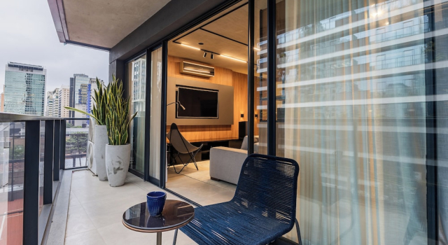 Номер Deluxe StayHome Duplex Luxuoso 105m2 Faria Lima