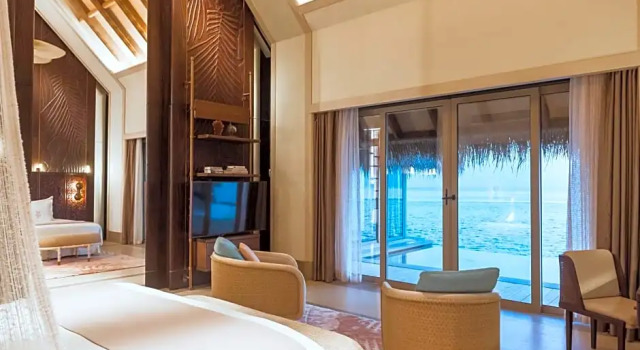 Вилла с бассейном Water с 2 комнатами JOALI Maldives
