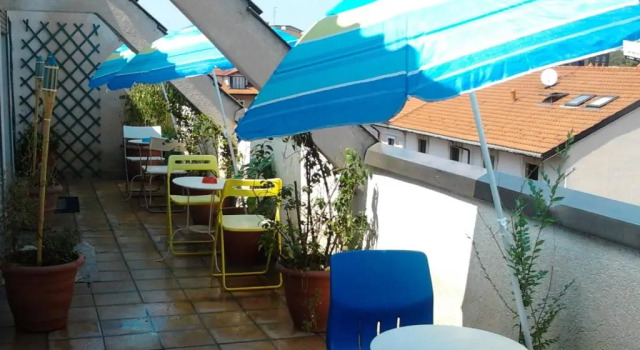 Кровать в общем номере Star Hostel