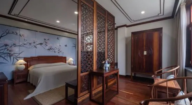 Люкс Deluxe Xishuangbanna Tropic of Cancer Lake View Hot Spring Hotel