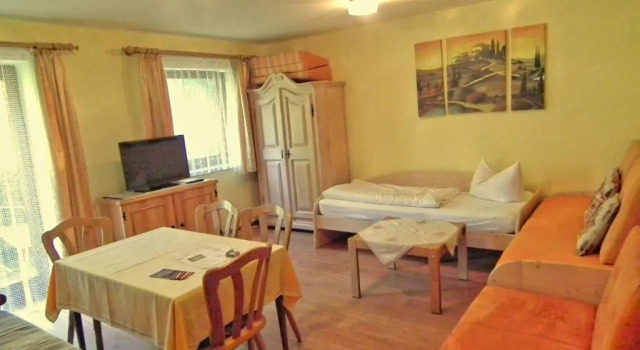 Апартаменты Цокольный этаж c 1 комнатой Gästehaus zur Färbe Apartments