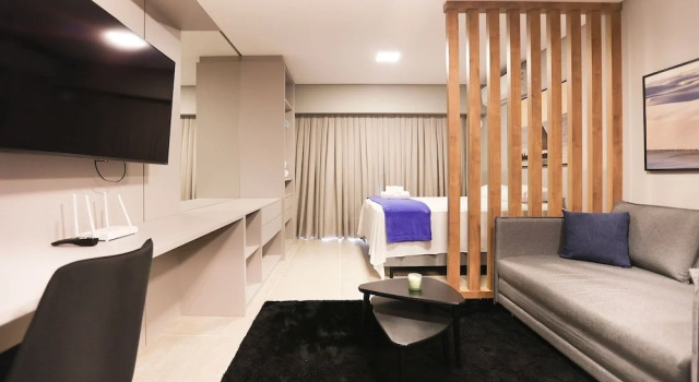 Studio Shopping OKA Floripa - SOK132, Забронировать Дом для отпуска Коттеджи Флорианополиса, Коттедж