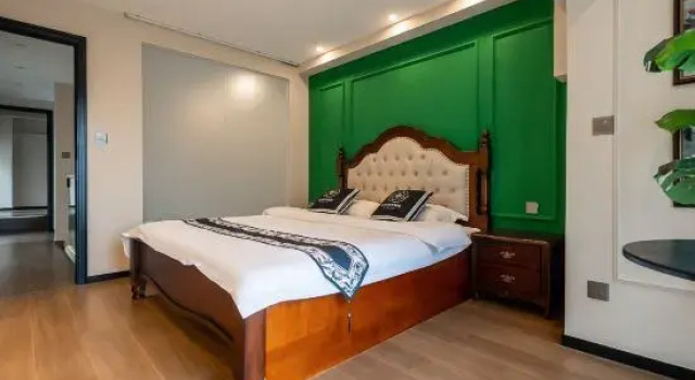 Трёхместный семейный люкс Дуплекс Yishu Loft Duplex Homestay (Zhangba North Road)