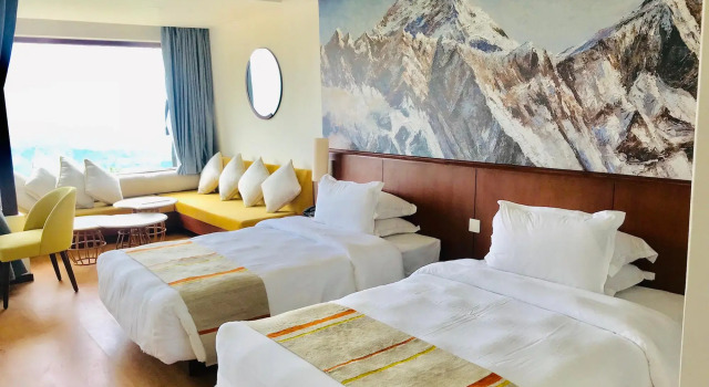 Номер Deluxe Hotel Annapurna View Sarangkot