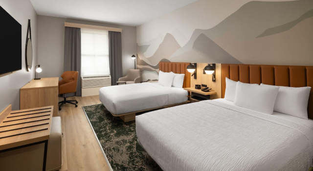 Четырёхместный номер Standard La Quinta Inn and Suites by Wyndham Leavenworth