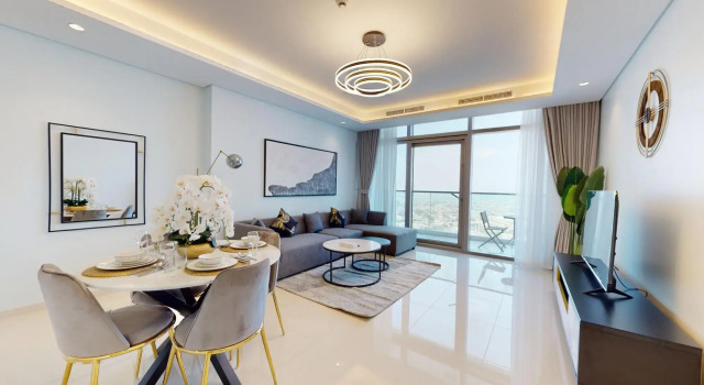 Отель Business Bay Paramount Midtown 3410, Забронировать Отель Дубай Эмират Дубай, рядом с Marasi Promenade