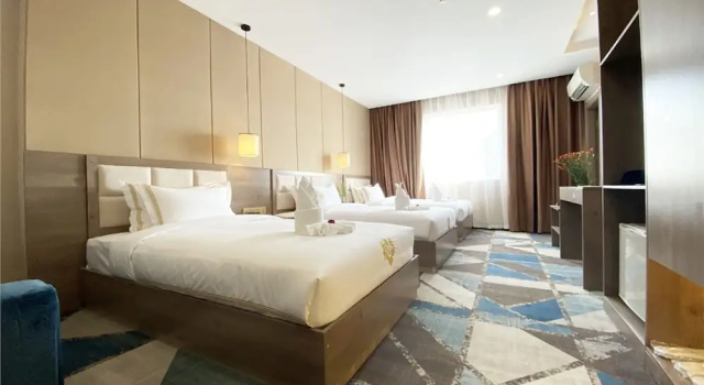 Трёхместный номер Deluxe Jing Du Hotel
