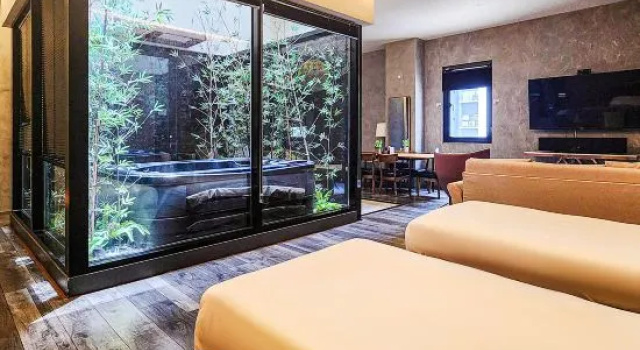 Standard kattohuoneisto huone Daegu Eastern Hotel Lions Park