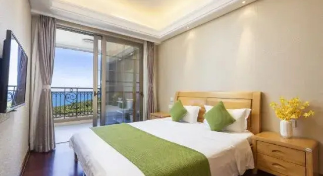 Люкс Grand с 2 комнатами с видом на море Clearwater Bay Coral Palace Love Lily Seaview Holiday Apartment