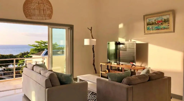 Frangipanier 2 bedrooms Sea view Penthouse, Prenota Hotel Hotel a Mauritius Costa Nord con piscina, Piscina