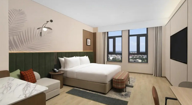 Двухместный номер Standard Hilton Garden Inn Zhongwei Shapotou