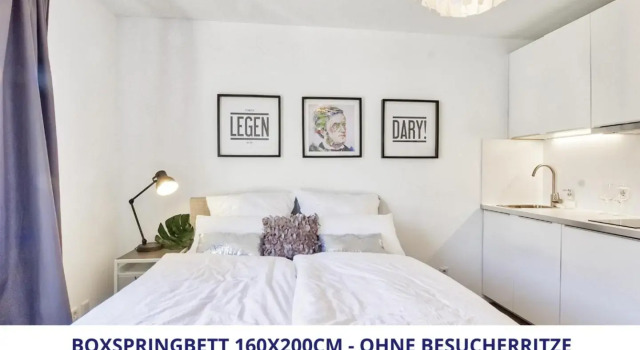 Apartment Wahnfried No2 - citynah wohnen mit Küche, Duschbad und Balkon, Забронировать Апартаменты/квартира Апартаменты Байройт, рядом с Новый замок в Байроте, Апартаменты/квартира