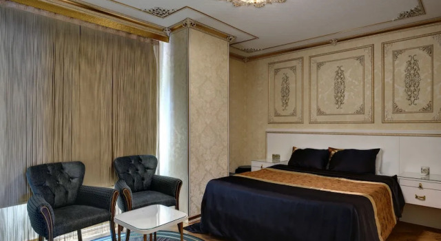 Семейный номер Standard с 3 комнатами рядом с пляжем Emirganli Suites