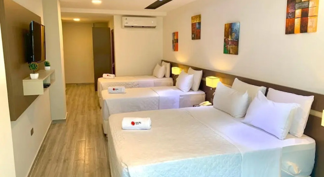 Hotel Sun, Book Hotel Hotels in Itapua with a Pool, Swimming Pool