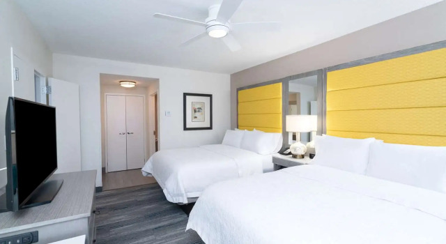 Люкс c 1 комнатой Hampton Inn & Suites Amelia Island-Historic Harbor Front