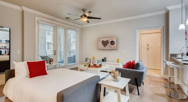 Spectacular Coffee Theme - Fast Wifi - Work Area - 2BR/2.5 Bath - Free Parking! (FV8)