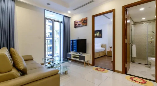 1 Bedroom Apartment Landmark Plus Lp, Забронировать Апартаменты/квартира Отели Куан-Бинь-Тхань с бассейном, Бассейн